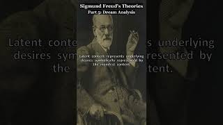 Freudian Theory Part 5 Dream Analysis [upl. by Llednar7]