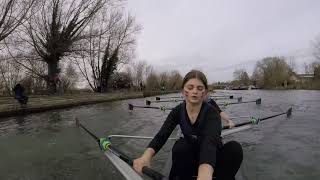 Torpids 2019 Saturday Div 3 Corpus W1 bump St Antonys [upl. by Yelrah]