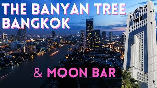 THE BANYAN TREE BANGKOK amp MOON Bar hotelreview [upl. by Enirehtahc548]