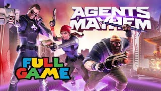 AGENTS OF MAYHEM FULL GAME WALKTHROUGH 1080P HD [upl. by Nylidam]