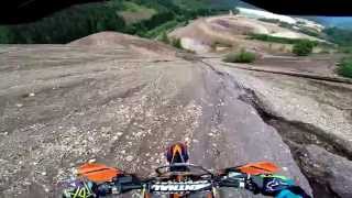 Erzberg 2015 Training KTM 300 EXC Part 1 [upl. by Yelhsa]