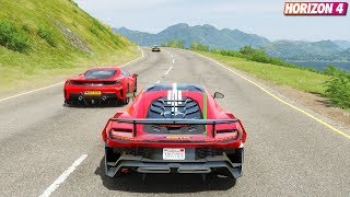 Forza Horizon 4  Italdesign Zerouno  Goliath Race Gameplay [upl. by Estrin]