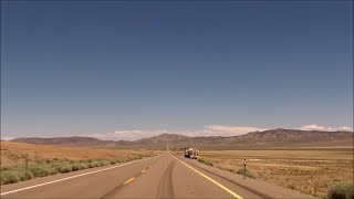 US 50 in Nevada quotThe Loneliest Road in Americaquot [upl. by Eisle]