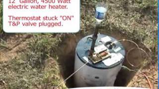 Water Heater Blast 2011 National Electrical Code Section 42247 [upl. by Haisoj728]