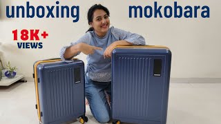 Mokobara Luggage Unboxing and Review  Travel Suitcase review  Is this the best luggage set [upl. by Orsino]