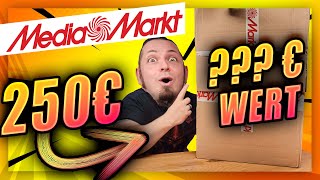 Was ist in der 250€ XXL MediaMarkt Mystery Box  Wundertüte 500€ Warenwert [upl. by Annoel225]