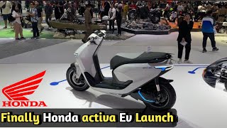 Honda sce electric scooter launch। Honda activa electric scooter update। Honda electric scooter [upl. by Nalhsa]