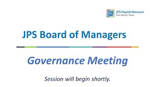 JPS Board Of Managers Meetings for September 2022 [upl. by Ute565]