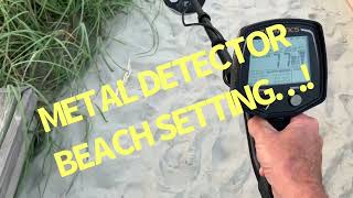 TEKNETICS SPECIAL EDITION METAL DETECTOR BEACH SETUP… [upl. by Farrand]