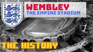 OLD WEMBLEY STADIUM 1923 THE HISTORY THE EMPIRE STADIUM [upl. by Ahsekyw440]