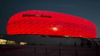 WONDERFUL ALLIANZ ARENA LIGHTS [upl. by Sonya878]