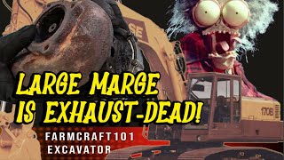 Large Marge  Chapter 2 FarmCraft101Case 170B Excavator Problems Deutz 913 Turbocharger amp Exhaust [upl. by Ainos499]