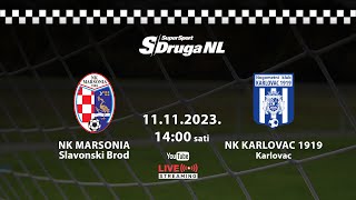 NK Marsonia  NK Karlovac 1919 13kolo Super sport NL [upl. by Aciretahs840]