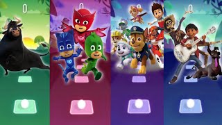 Ferdinand VS PJ Masks VS PAW Patrol VS COCO  Tiles Hop [upl. by Peirsen784]