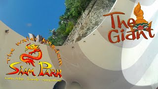 The Giant  Siam Park  Tenerife  Full POV 4k [upl. by Ramar]