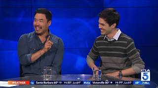 Randall Park amp James Sweeney Team Up in Outfests Premiere of their Witty New Movie quotStraight Upquot [upl. by Ardeid]