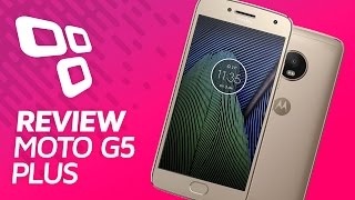 Motorola Moto G5 Plus  Review  TecMundo [upl. by Dnalyar]