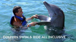 Dolphin Swim amp Ride All Inclusive  Shore Excursion  NCL [upl. by Anaiek]