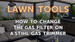 How to Change the Gas Filter on a Stihl Gas Trimmer [upl. by Odlopoel]