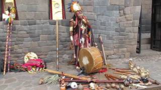 Traditional Inca music being played in Cuzco [upl. by Hartill192]