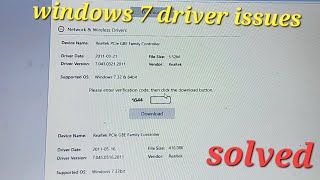 Driver for windows 7 how to download driver for windows 7 [upl. by Ramunni]