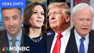 Countdown to the 2024 election Day 47  MSNBC Highlights [upl. by Auburn659]