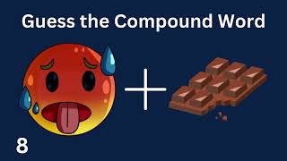 Guess the Compound Words  20 Examples of Open Compound Words [upl. by Sad]