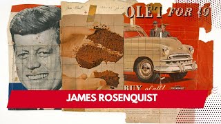 James Rosenquist Up Close Art History A Pop Art Rebel with a Cause [upl. by Hairu]