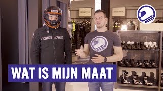 Wat is mijn maat motorhelm  Motorkledingcenter [upl. by Arianne]