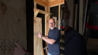 Building shelves in the shed wood gardenshed building [upl. by Ruperta]