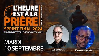 LHEURE EST À LA PRIÈRE  10 septembre  Luc Gingras et Kyvenz Amédée [upl. by Annaehr]