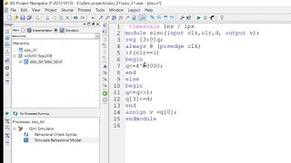 Tutorial 35 Verilog code of serial In serial Out Shift Register  SISO knowledge unlimited [upl. by Raychel763]