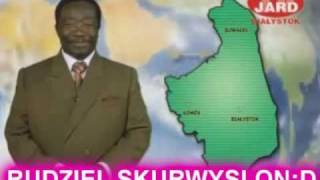 Prognoza pogody TV Jard BiałystokRudżer Skurwyn [upl. by Orecic519]