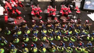 1000 points Tau Empire Army List [upl. by Woodrow]