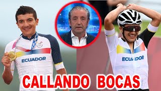 🚨 PRENSA MUNDIAL REACCIONA A RICHARD CARAPAZ MEDALLA DE ORO JUEGOS OLÍMPICOS DE TOKIO 2020 [upl. by Geraldine]