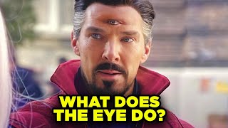 Multiverse of Madness Doctor Strange’s THIRD EYE FINALLY EXPLAINED [upl. by Vanzant]