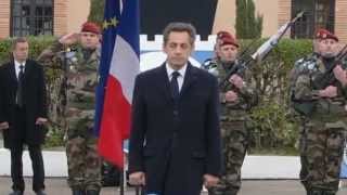 Gunman will not break national unity says Sarkozy [upl. by Ybhsa107]