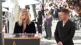 Catherine OHara Speech at Macaulay Culkin Hollywood Walk of Fame Star Ceremony [upl. by Etolas]