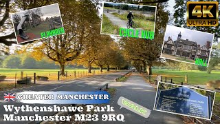 Wythenshawe ParkManchester M23 9RQ City Walk Tour 4K [upl. by Claud43]