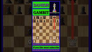 Danish Gambit Accepted Classical Defense chess [upl. by Anahsohs]