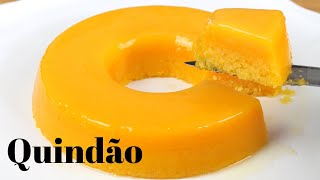 QUINDÃO  QUINDIM SUPER FÁCIL E SIMPLES  DELICIOSO [upl. by Adnaw]