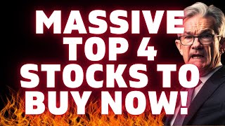 🤑 TOP 4 BEST STOCKS TO BUY NOW 🔥 GROWTH STOCKS 2024 SEPTEMBER [upl. by Ahsena]