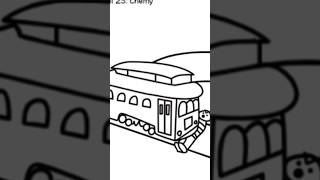 the trolley problem trolleyproblem animation crossyroad trolley funny shorts problem [upl. by Yonina]