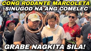 Cong Rodante Marcoleta Sinugod na ang Comelec [upl. by Emmalee]