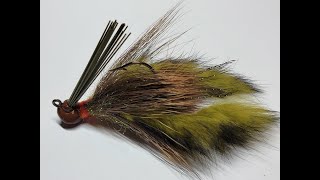 Tying Bucktail Bass Jig pt3 [upl. by Cita]