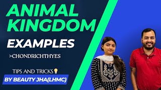 Chondrichthyes example funny tricks 😂 animal kingdomclass11 neet Beauty jha [upl. by Cacka]