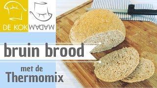 Thermomix bruin brood bakken makkelijker dan het lijkt  De Kokmadam [upl. by Merwin]