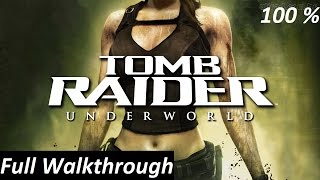 Tomb Raider Underworld Walkthrough  Complete Game 【HD】 [upl. by Nadnerb]