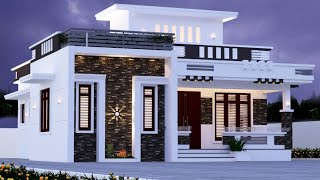 modernbeautifulhome 1200 Sq Ft 2 Bedroom House and Plan [upl. by Hokanson255]