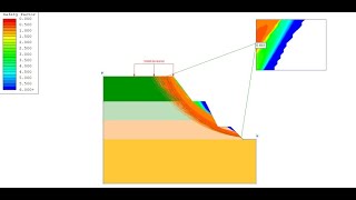 Analysis of Slope Stability with Rocscience Slide1 [upl. by Ahsoem]